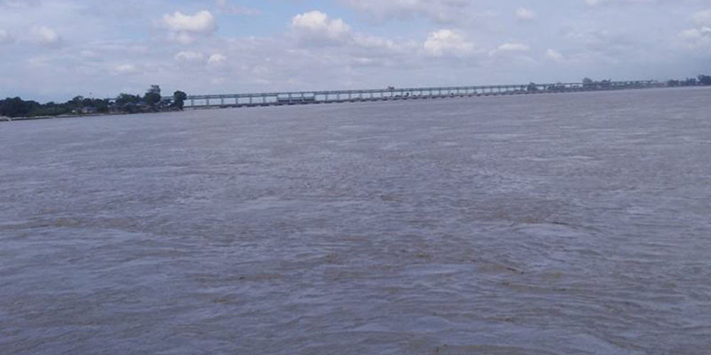 सुनसरीको दक्षिण क्षेत्र डुबानको जोखिममाः कोशीमा पानीको बहाव बढेसँगै सर्तकता अपनाउन आग्रह